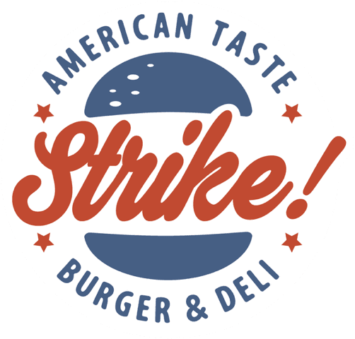 Logo Strike! Burger