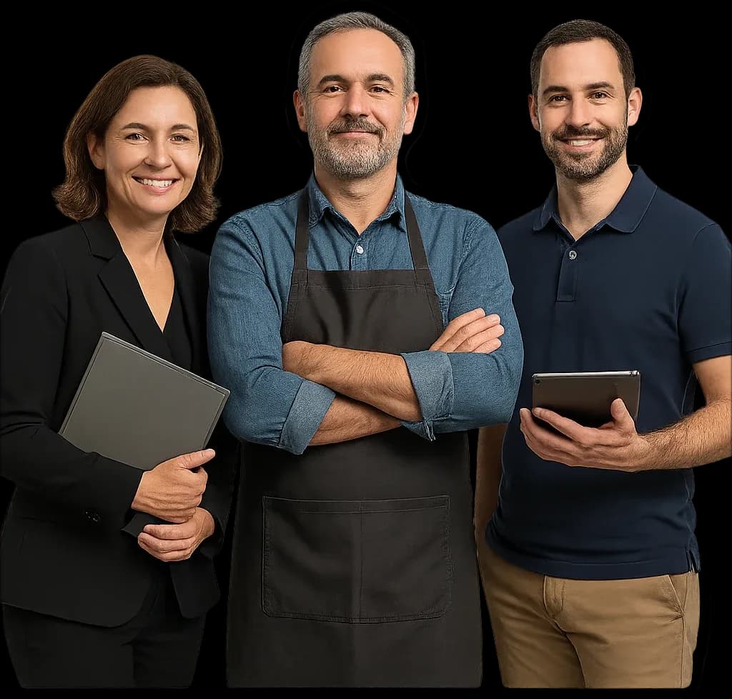 Tre aspiranti franchisee accompagnati da Franchising di Successo